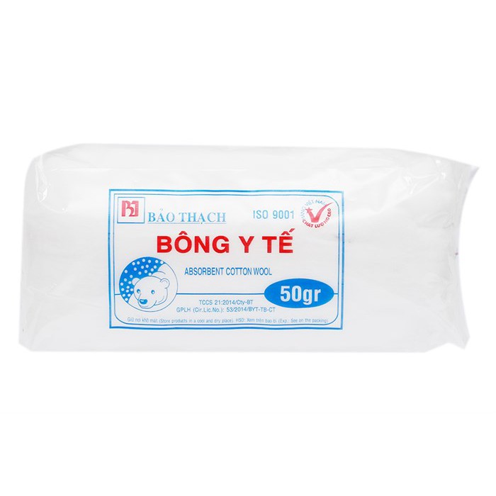 Bông gòn y tế Bảo Thạch (50g)