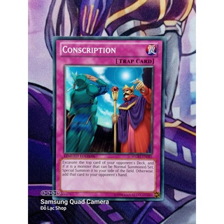 Thẻ bài yugioh trap conscription - wgrt-en085 - common