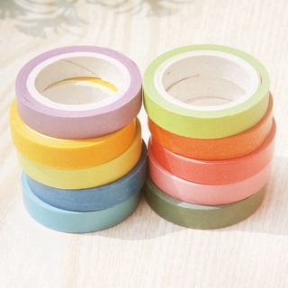 cuộn băng keo washi dùng trang trí thủ công DIY