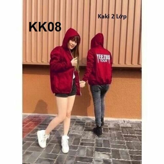 Áo khoát kaki 2 lớp