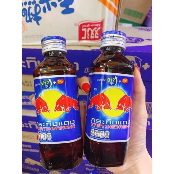 NƯỚC TĂNG LỰC THÁI LAN REDBULL CHAI THỦY TINH CHAI 150ML - Lùn Con Food