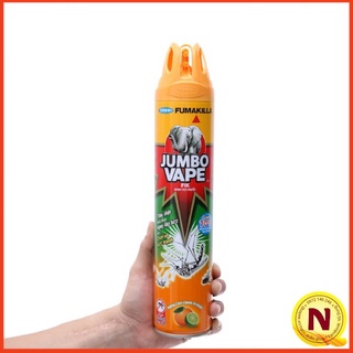 Bình xịt muỗi jumbo vape fik hương cam chanh 600ml