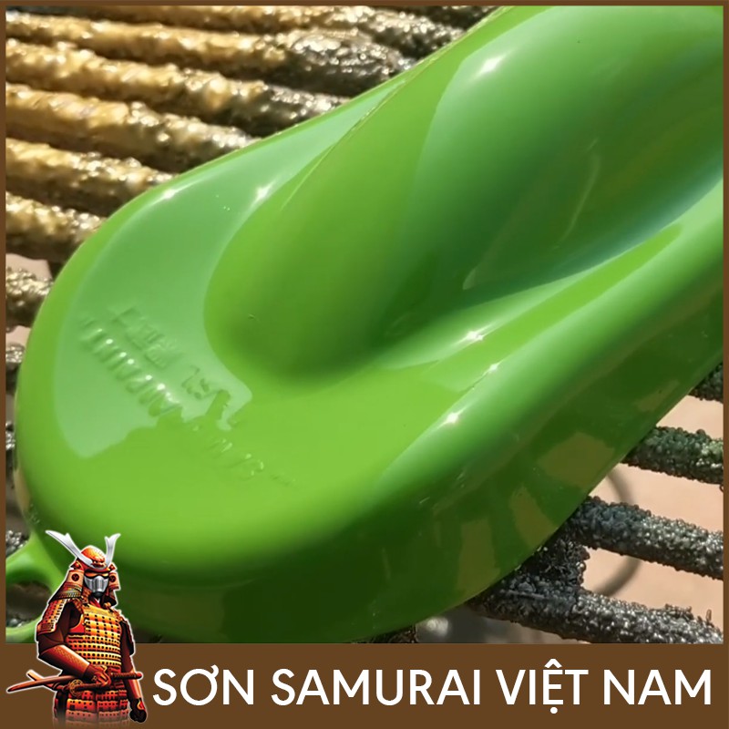 Màu Xanh Lá Nhạt Son Samurai Việt Nam - Combo Màu Xanh Lá 231