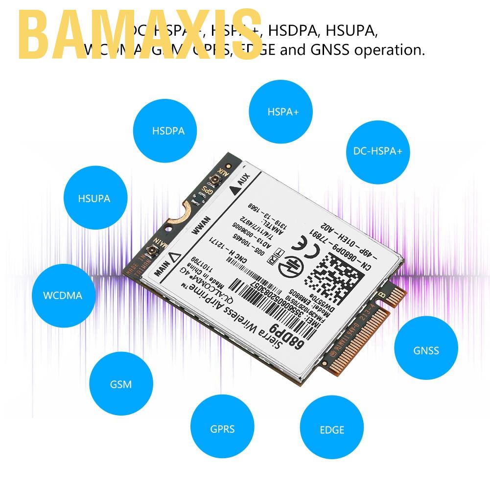 Mô đun mạng NGFF / M.2 em8805 3G 4G WWAN Card dw5570e