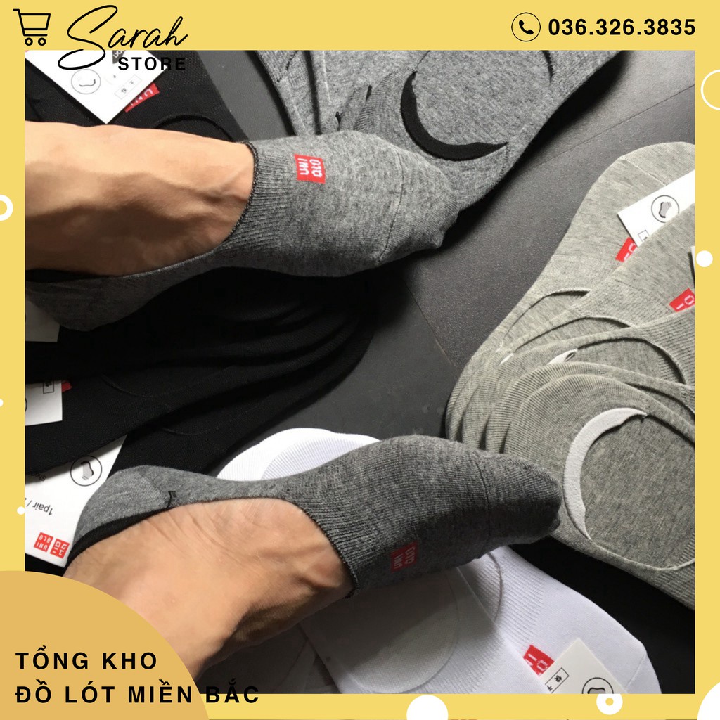 Set 10 Đôi Tất Nam Hài Xuất Nhật Nhiều Màu, Tất Lười