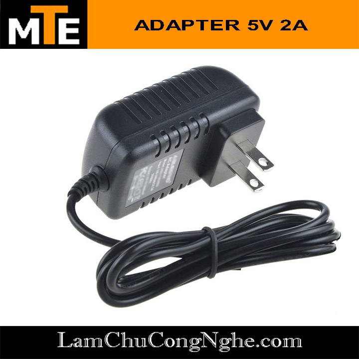 Nguồn adapter 5V 2A jack DC 5.5 * 2.1 mm