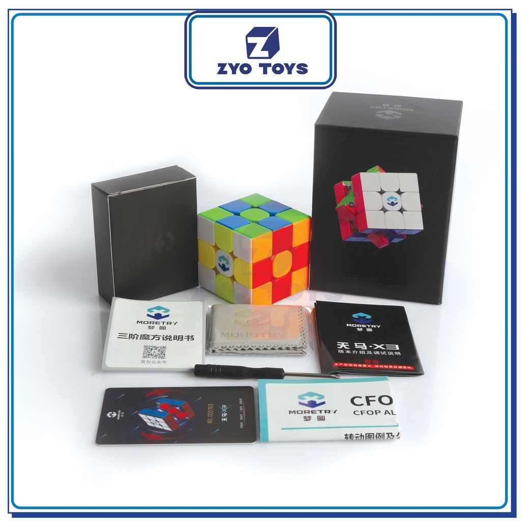 Rubik 3x3 - Moretry TianMa X3 - Khối Lập Phương Nam Châm (4 Phiên Bản) - ZyO Toys