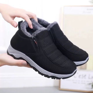 (order. ko có sẵn) giày bốt cao cổ lót lông đế mềm siêu ấm