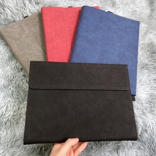 Bao da cao cấp cho Surface Pro X, 4,5,6,7, pro 8 MÀU ĐEN