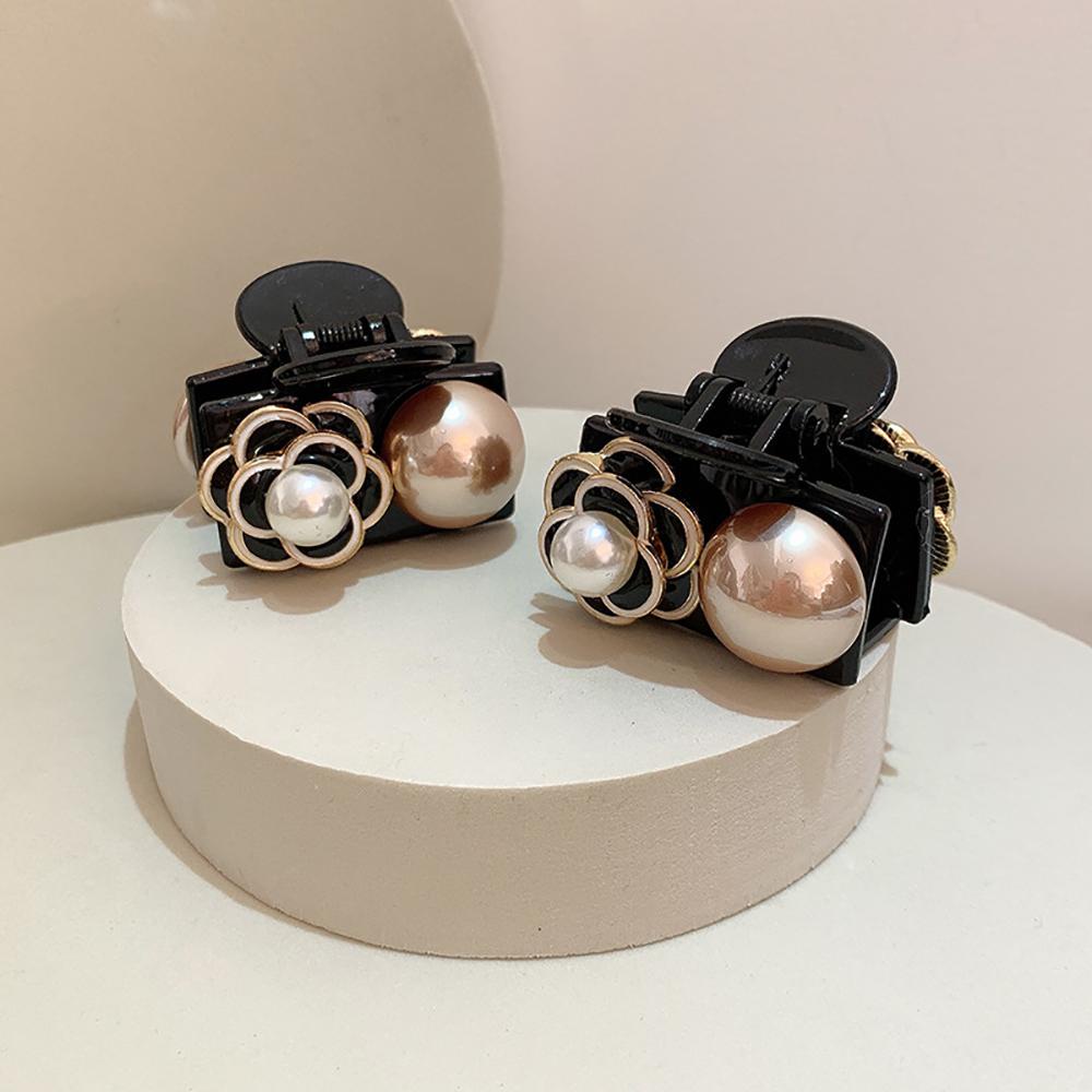 MOCHO Kẹp Tóc Càng Cua Họa Tiết Hoa Đơn Giản Thanh Lịch Cho Nữ