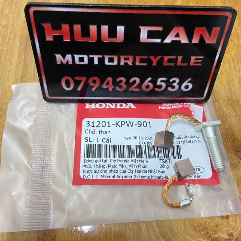 CHỔI THAN CỦ ĐỀ HONDA FUTURE VÀ DÙNG CHUNG NHIỀU DÒNG XE