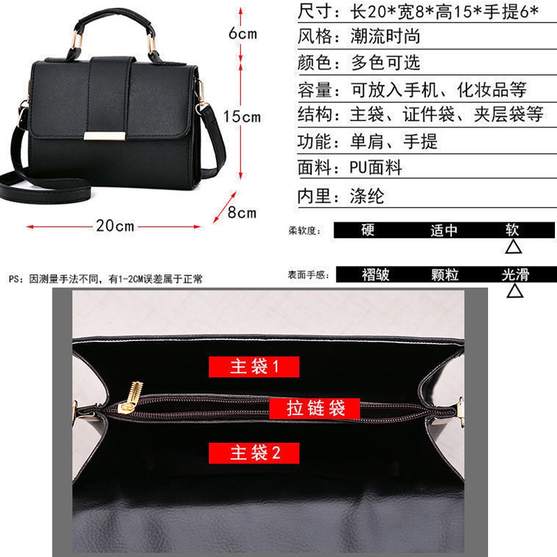 Túi Đeo Chéo Da Thật Dáng Vuông Mini Phong Cách Phương Tây Thời Trang Sang Trọng Cho Nữ
