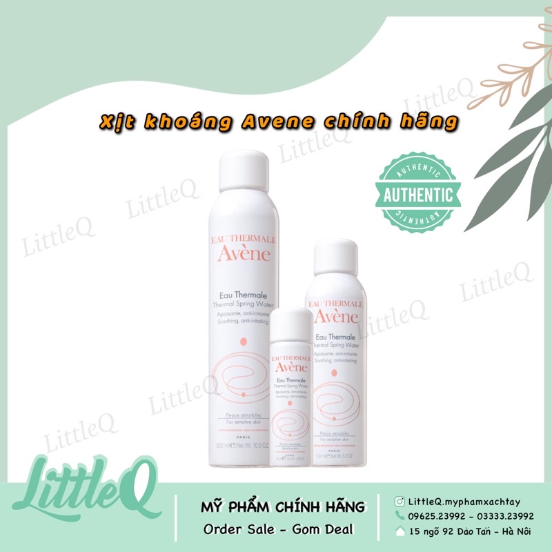 Xịt khoáng Avene chính hãng