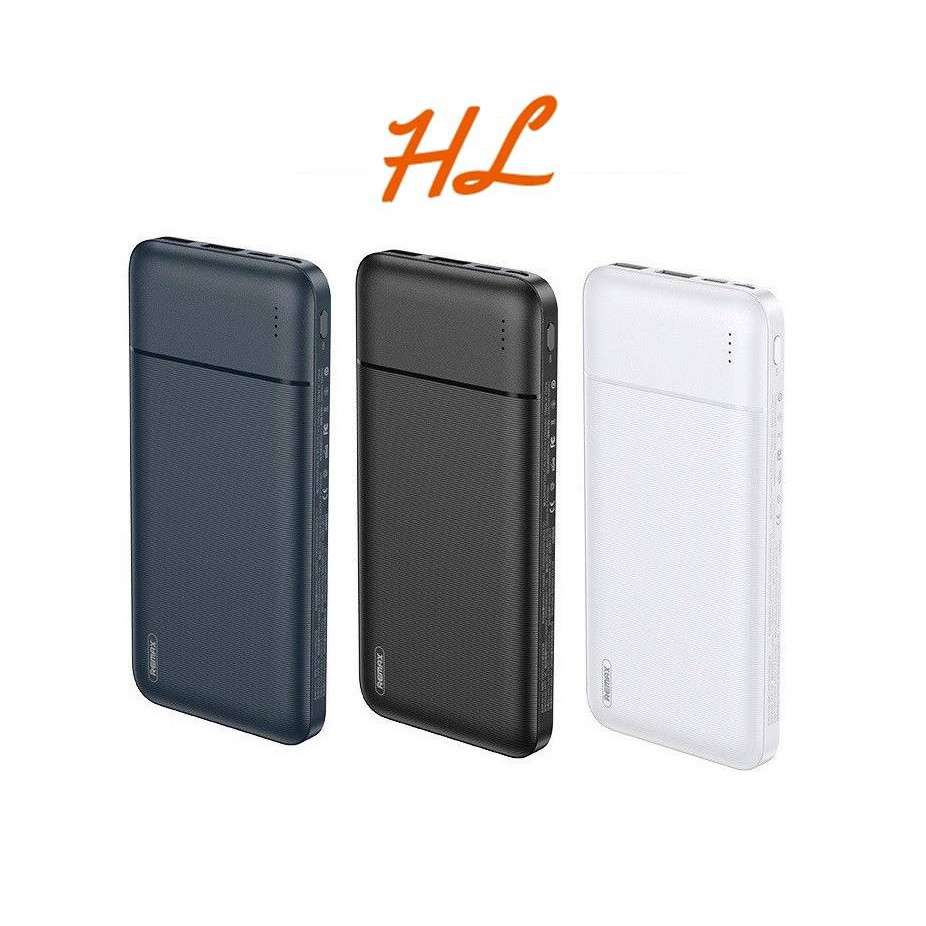 Pin Sạc Dự Phòng Remax RPP-96 10000mAh Lõi Li-Polymer, 2 cổng sạc Input/Output - Hàng chính hãng - Hưng Long PC