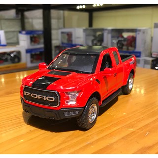 [FREESHIP] Xe mô hình trưng bàyFord F150 Raptor tỉ lệ 1:32 màu đỏ