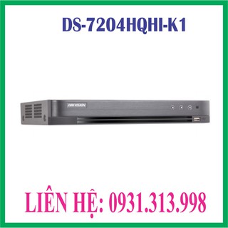 Đầu ghi hình HD-TVI 4 kênh TURBO 4.0 HIKVISION DS-7204HQHI-K1 (S)