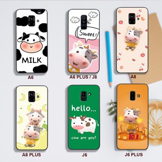 Ốp lưng CHÚ SỮA SÊU CUTE cho dòng máy Samsung Galaxy A6 2018 -A6 Plus - A8 2018 - A8 Plus - J6 - J6 PLUS - J8 2018