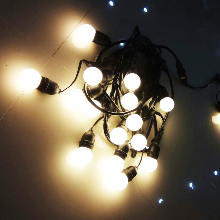 Bóng led kín nước 3W siêu rẻ  trang trí trong nhà, ngoài trời, quán cafe sử dụng kết hợp với dây đui đúc hoặc đui rời | BigBuy360 - bigbuy360.vn