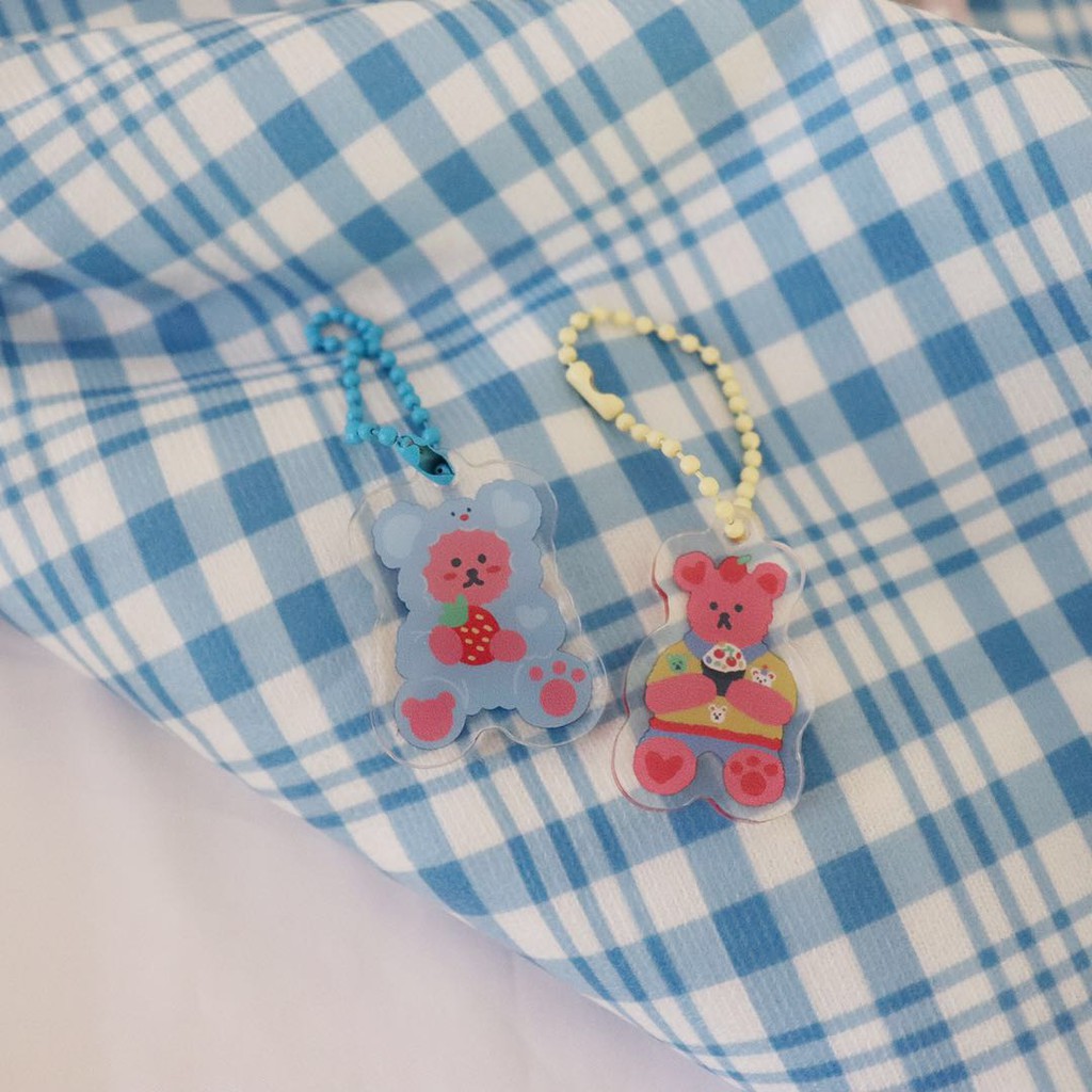 Phụ kiện hình gấu xinh xắn để trang trí cho Airpods