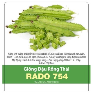 Hạt giống đậu rồng thái Rado 754