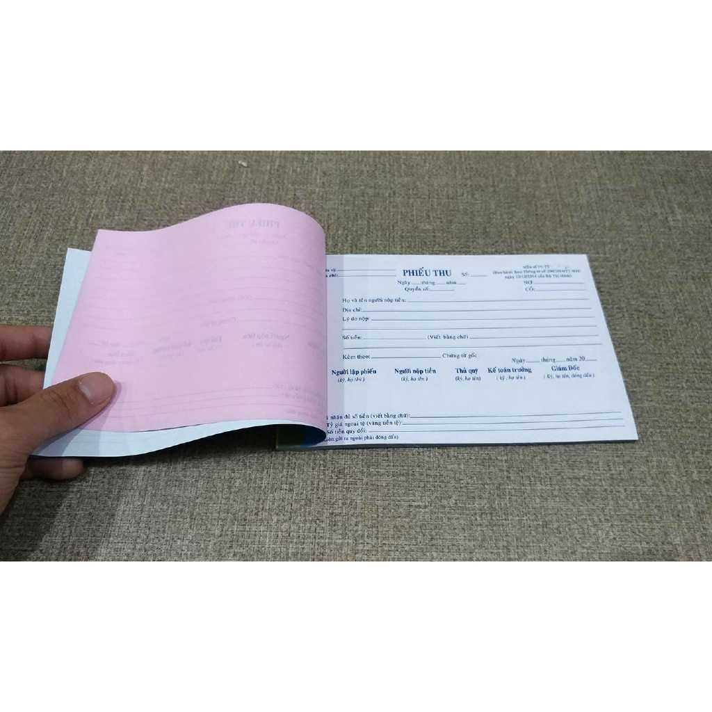 Phiếu Thu 2 Liên - OEM