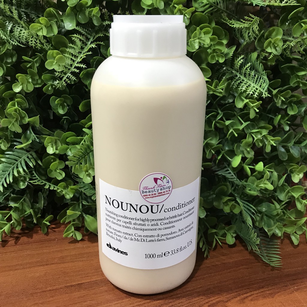 Dầu xả phục hồi tóc hư tổn Nounou Davines Conditioner 1000ml