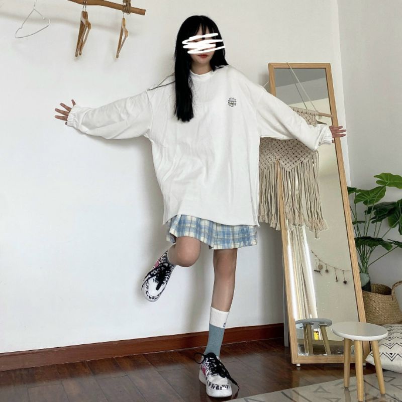 Áo nỉ da cá nữ chất vải cotton 0335