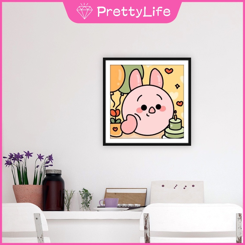 Bộ Tranh Đính Đá 5D Họa Tiết Hoạt Hình Disney Độc Đáo Kích Thước 30x30cm Dùng Trang Trí Nhà Cửa