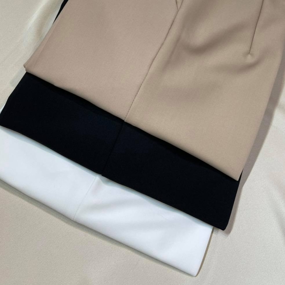 Quần ống rộng culottes vải mềm -N015