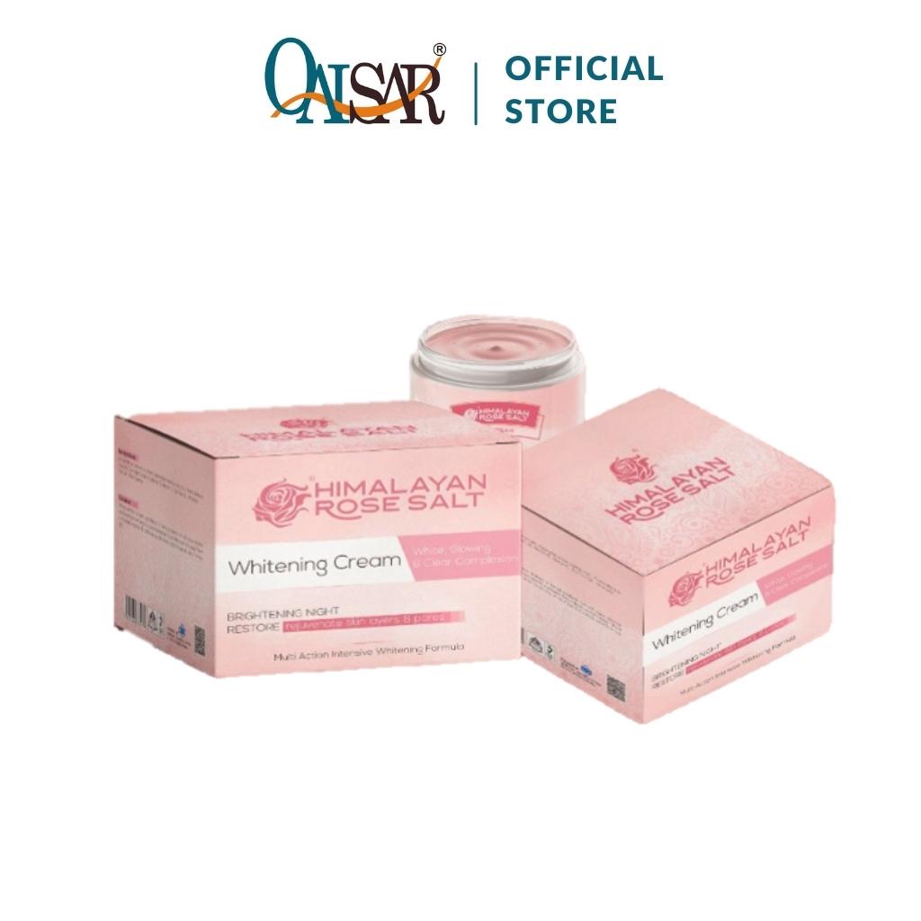Kem dưỡng da ban đêm QAISAR Himalayan Rose Salt sáng mịn không tì vết 50gr