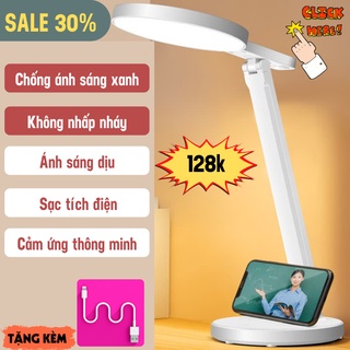 Đèn Học Bảo Vệ Mắt , Đèn Để Bàn Sạc Tích Điện Chống Cận LED Cao Cấp,Cảm Ứng Thông Minh ATILA SHOP