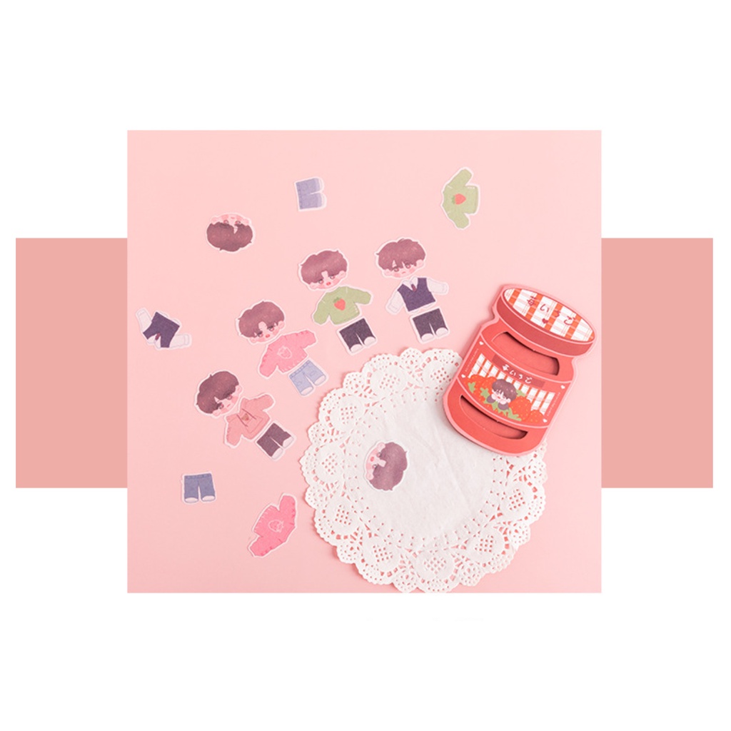 Sticker cute dán laptop, hình dán mũ bảo hiểm, điện thoại, vali miếng dán chống nước siêu đẹp