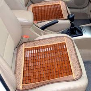 2 chiếc thảm ghế tre trúc cao cấp thoáng khí-tấm lót ghế văn phòng