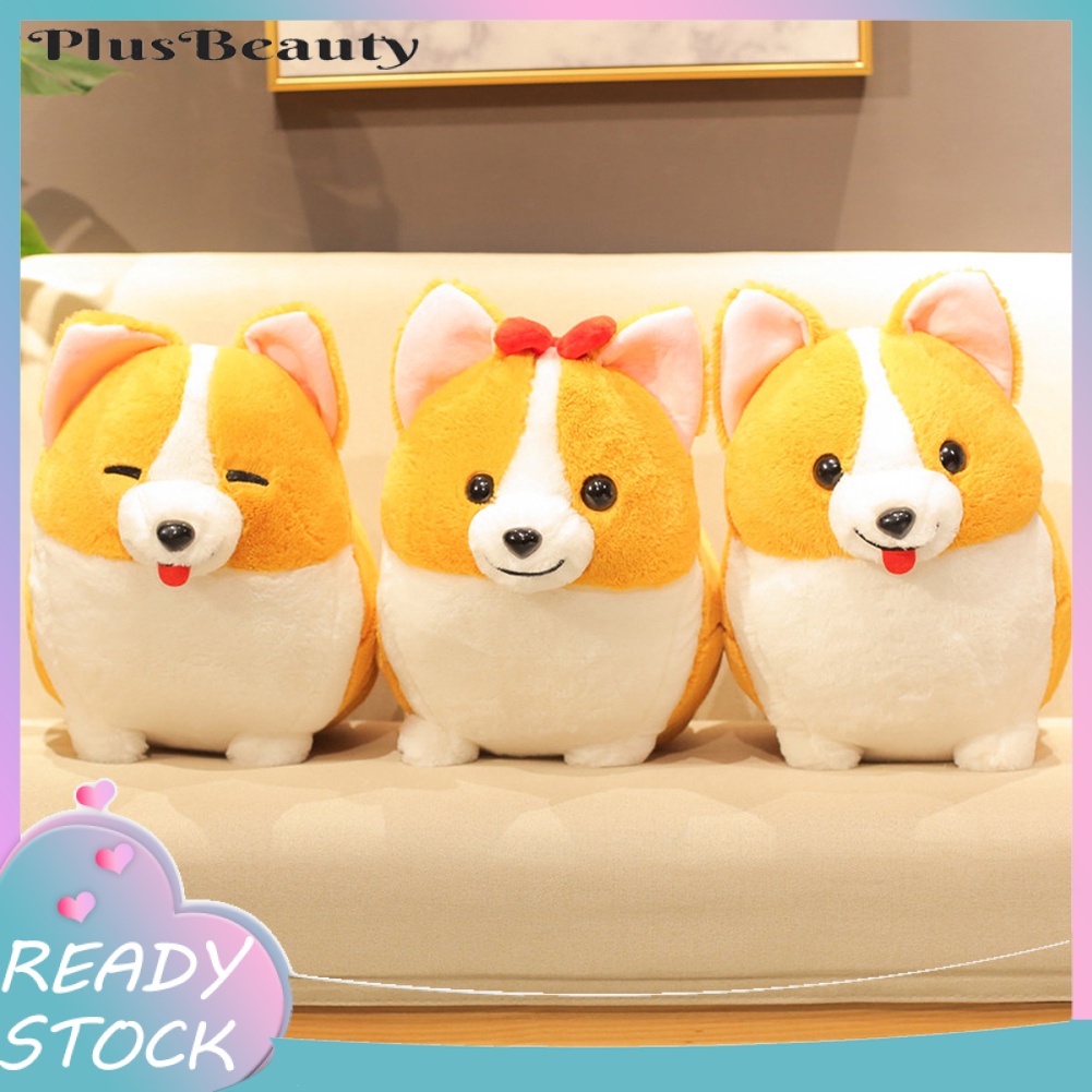Đồ chơi nhồi bông Hình Chú Chó Corgi Dễ Thương