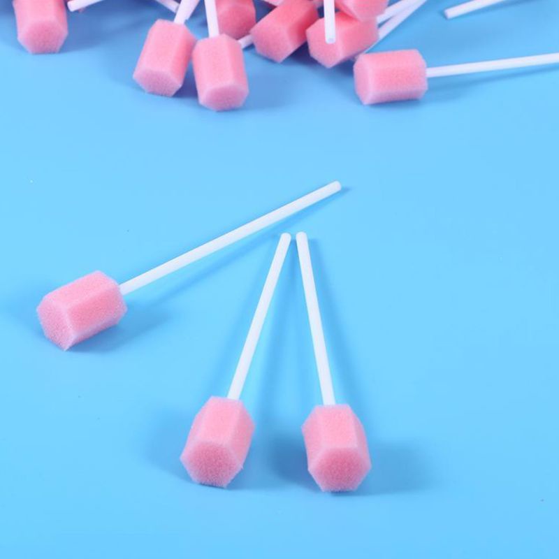 Set 10 Tăm Bông Nha Khoa Chăm Sóc Răng Miệng Sử Dụng Một Lần Tiện Lợi