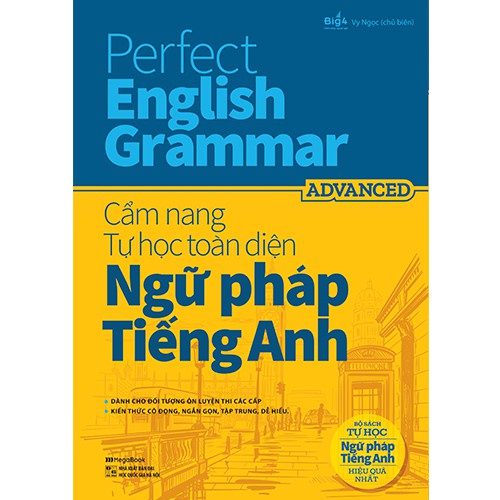 Sách Perfect English Grammar – Cẩm nang tự học toàn diện Ngữ pháp tiếng Anh – Advanced MEGAENG9246