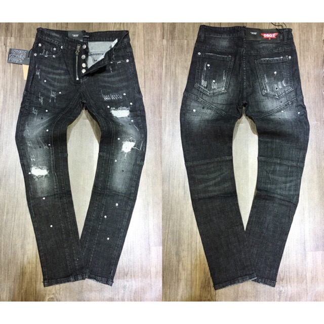 Quần jean nam ống côn spf