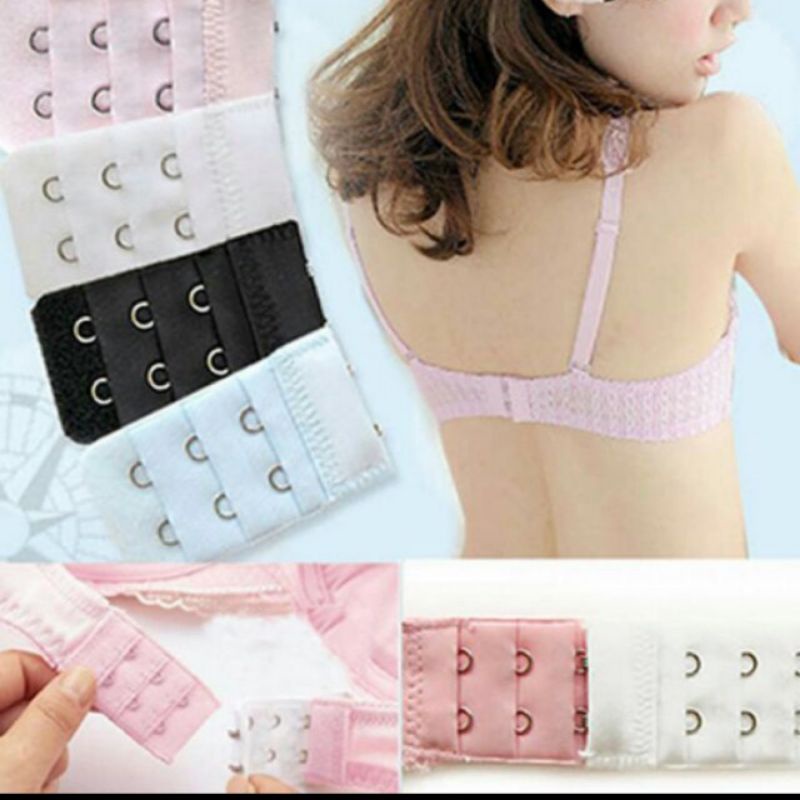 Miếng nới áo ngực / Móc nối áo ngực 2 hàng cài ( nhiều màu )