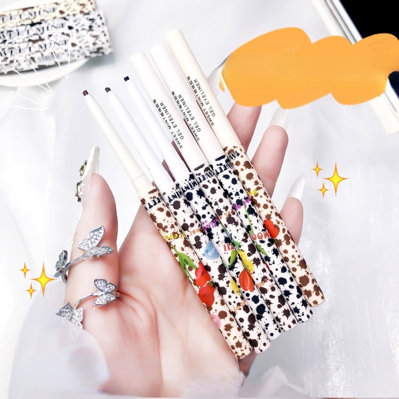 Bút Kẻ Mắt Gel Bạc Hà Siêu Mịn Chống Nước Chống Mồ Hôi Lâu Trôi Không Nhòe