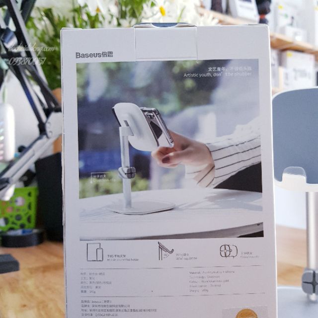 Giá đỡ điện thoại máy tính bảng Baseus cao cấp