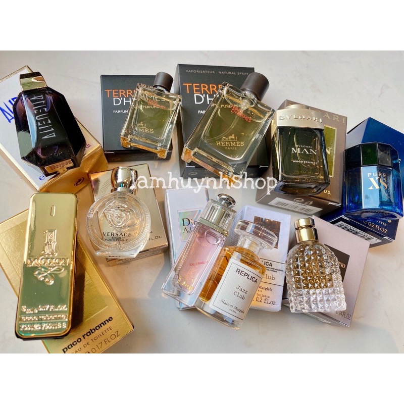 Nước hoa mini TERRE D'HERMES 5ml - 12,5ml