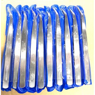 Nhíp gấp chỉ bằng thép không gỉ cong &amp; thẳng