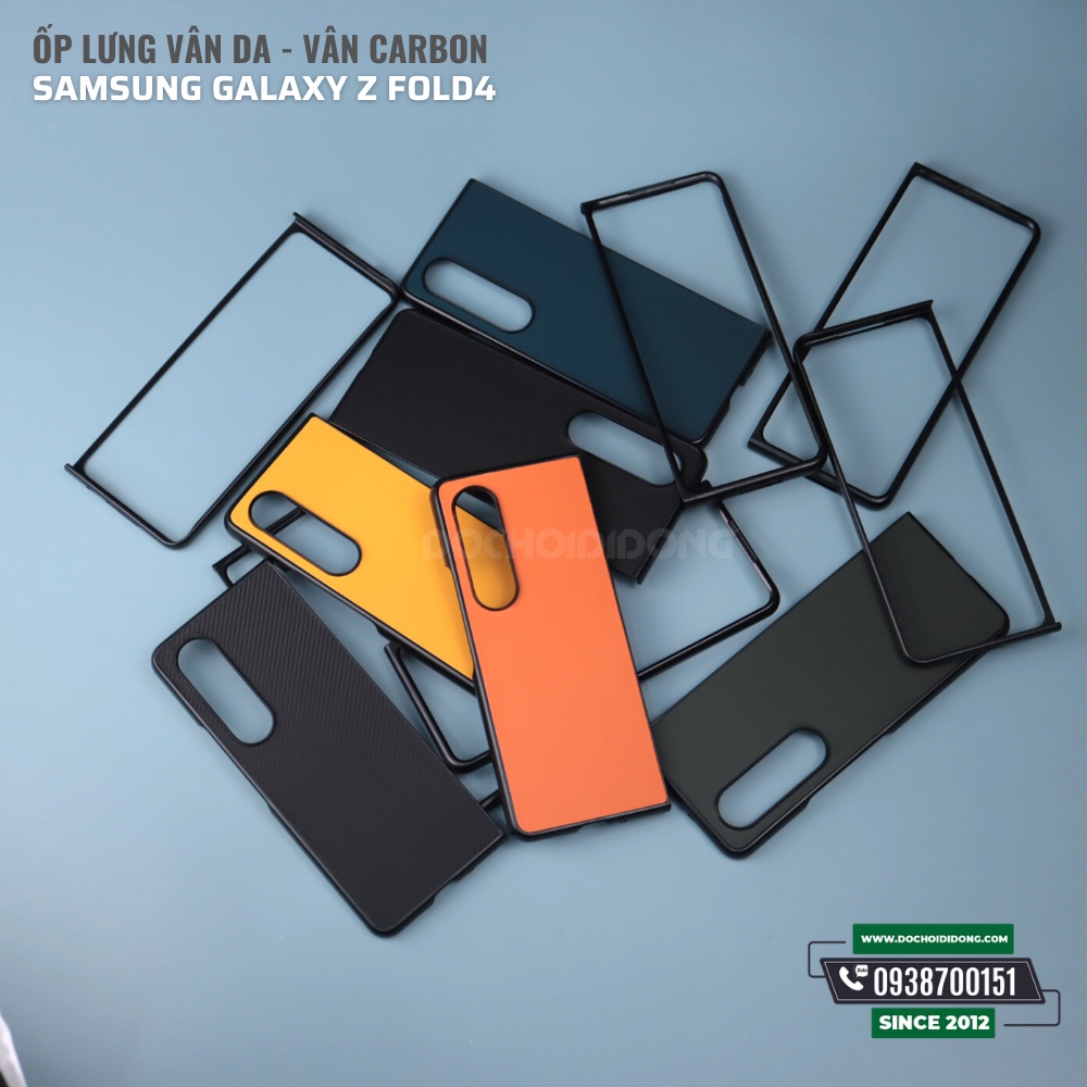 Ốp lưng vân da - vân carbon Samsung Galaxy Z Fold4