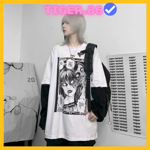 Áo thun tay lỡ form rộng unisex Tiger.86 AFR256