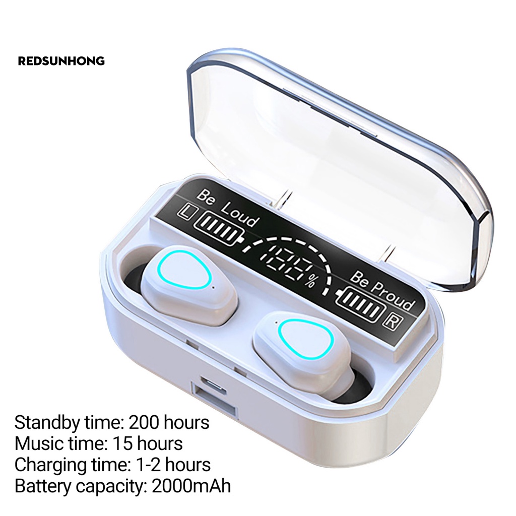 Tai Nghe Không Dây Giảm Tiếng Ồn Kèm Hộp Sạc