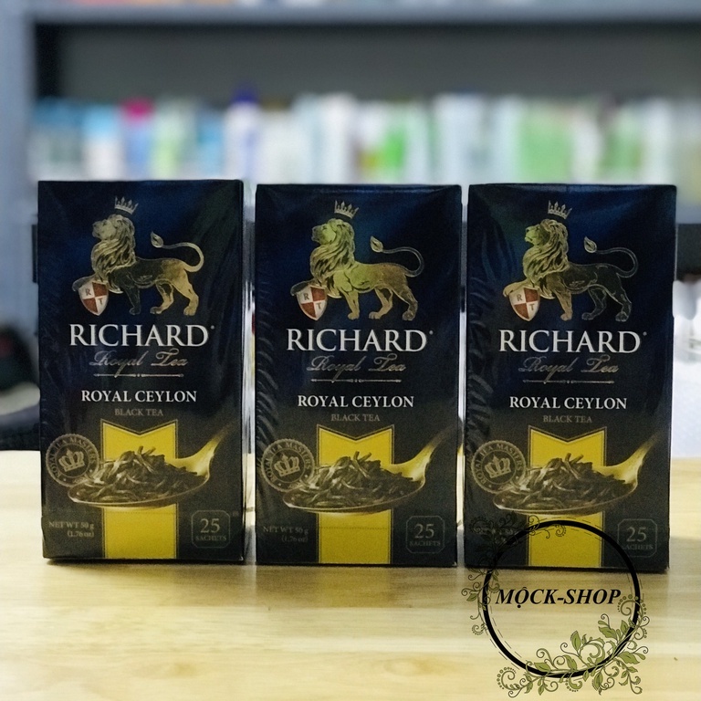 Trà Richard Túi Lọc Royal Ceylon - Trà Đen - Trà Đen Hoàng Gia Anh 50g (25 túi) | BigBuy360 - bigbuy360.vn