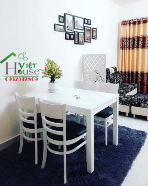 Bộ Bàn ăn Cabin 4 ghế màu walnut (Freeship nt HCM, Dĩ An, Biên Hòa) | BigBuy360 - bigbuy360.vn