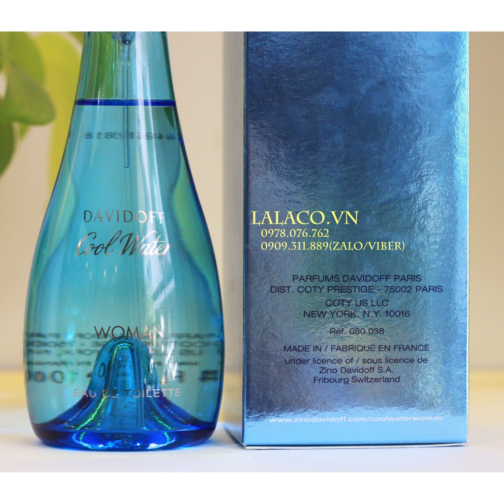 Nước hoa nữ Davidoff Cool Water Woman 100ml