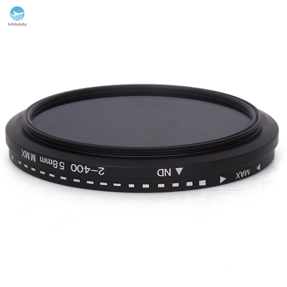 Fader Variable ND Filter Adjustable ND2 to ND400 Neutral Density for Camera Lens