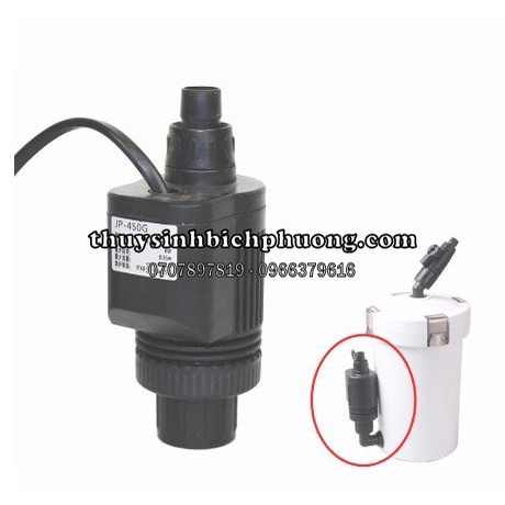 MÁY BƠM THAY THẾ LỌC SUNSUN 604B VÀ 603B CÓ BƠM 14W